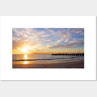 Winter Sunset - Woodman Point, Western Australia Posters and Art